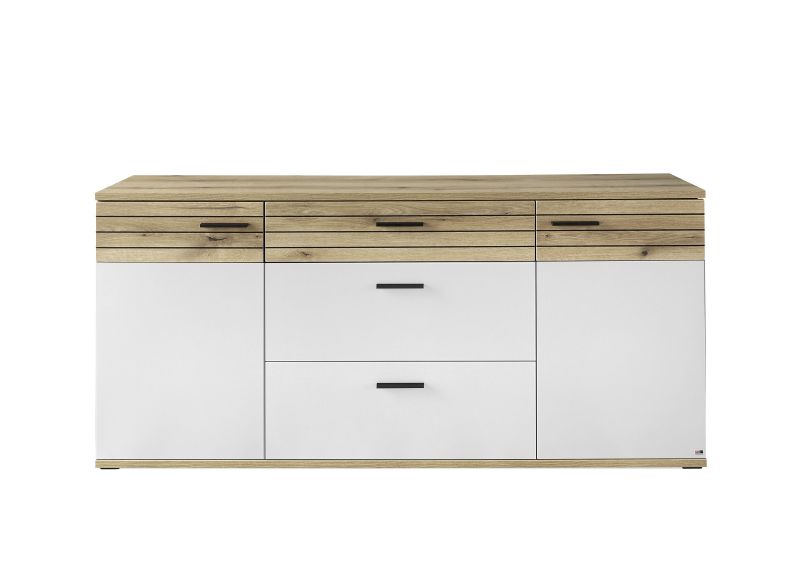 set one by Musterring Sideboard Quincy Lichtgrau grau |