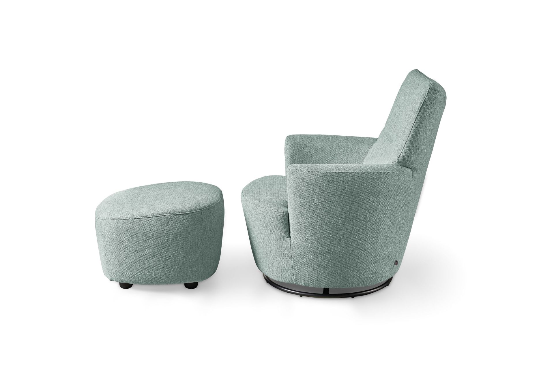 Sessel Mit Hocker SO 1450 +Hocker | DPR 129 | Grau | Set One